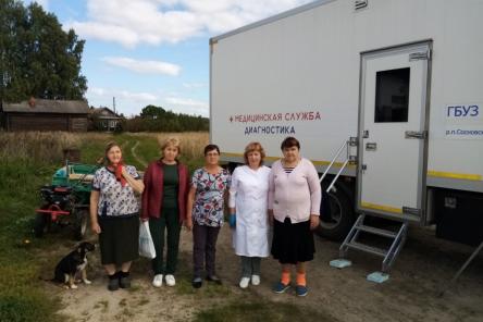 Пять мобильных ФАПов запустили в Нижегородской области