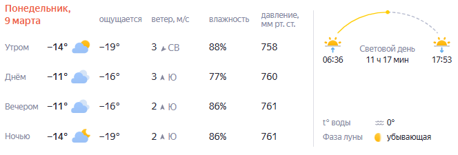 Опубликован прогноз погоды на мартовские праздники в Нижнем Новгороде - фото 4