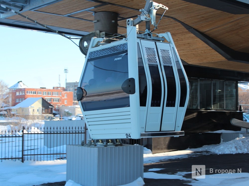 Работу канатной дороги внезапно остановили в Нижнем Новгороде - фото 1