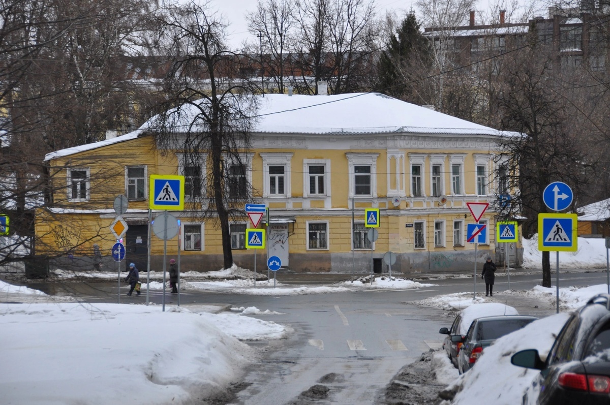 Горевший дом на Алексеевской является объектом с ценными элементами  архитектуры