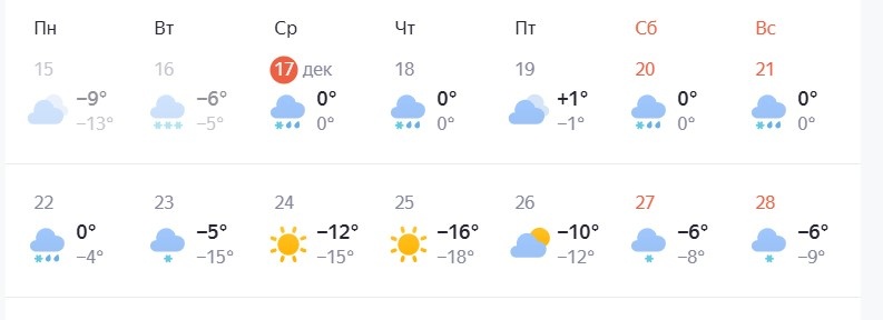 Стало известно, когда в Нижний Новгород вернутся морозы - фото 2
