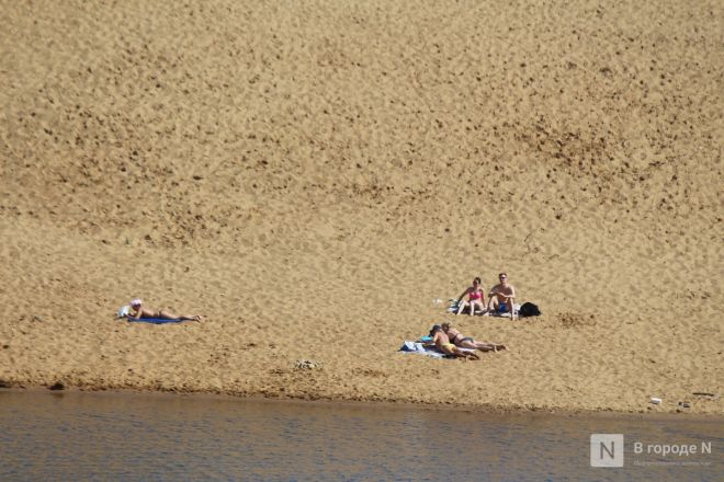 Выживание в жару: фоторепортаж с пляжей Нижнего Новгорода - фото 41
