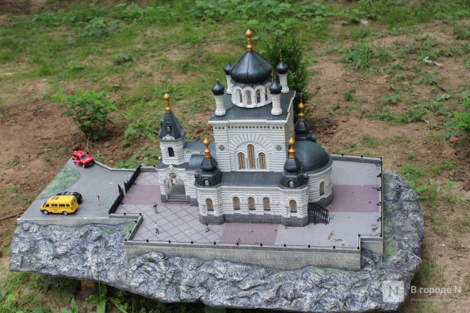 Вся Россия в миниатюрах: необычный парк открылся у нижегородской канатки &mdash; фото - фото 112