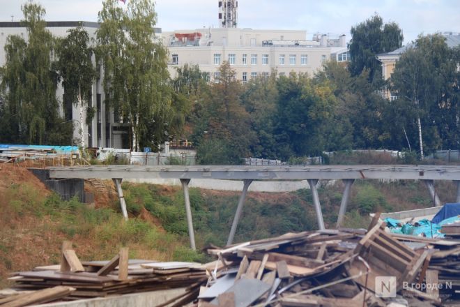 Проект на миллиарды: фоторепортаж из Почаинского оврага, где строится террасный парк - фото 51