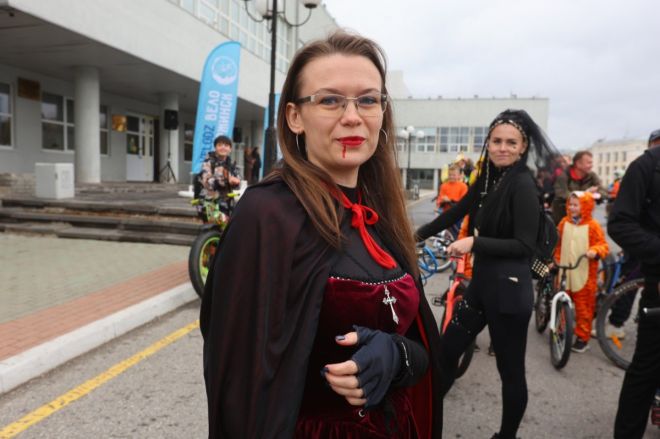 Велосезон в Дзержинске завершился ярким маскарадом - фото 3