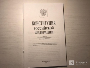 Нижегородцы могут записаться на голосование по вопросу поправок в Конституцию через «Карту жителя»