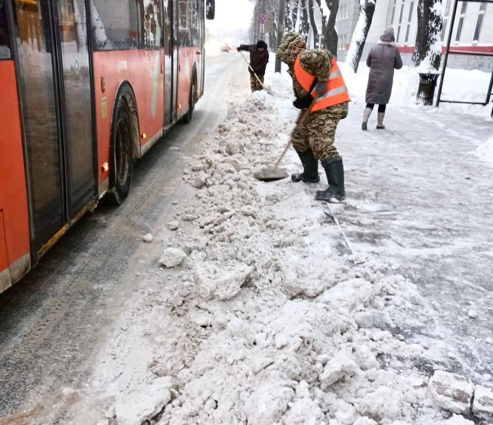 23 тысячи кубометров снега вывезли после циклона &laquo;Ваня&raquo; в Нижнем Новгороде - фото 1