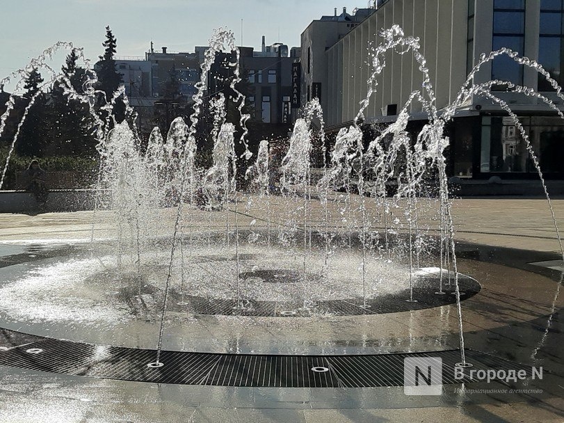Первый фонтан запустили в Нижнем Новгороде - фото 1