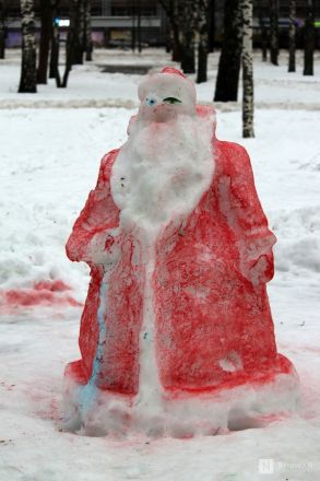 Снежные драконы появились в нижегородском парке Пушкина - фото 7