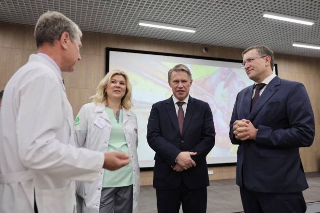 Мурашко посетил Нижний Новгород и оценил создание &laquo;Города здоровья&raquo; - фото 3