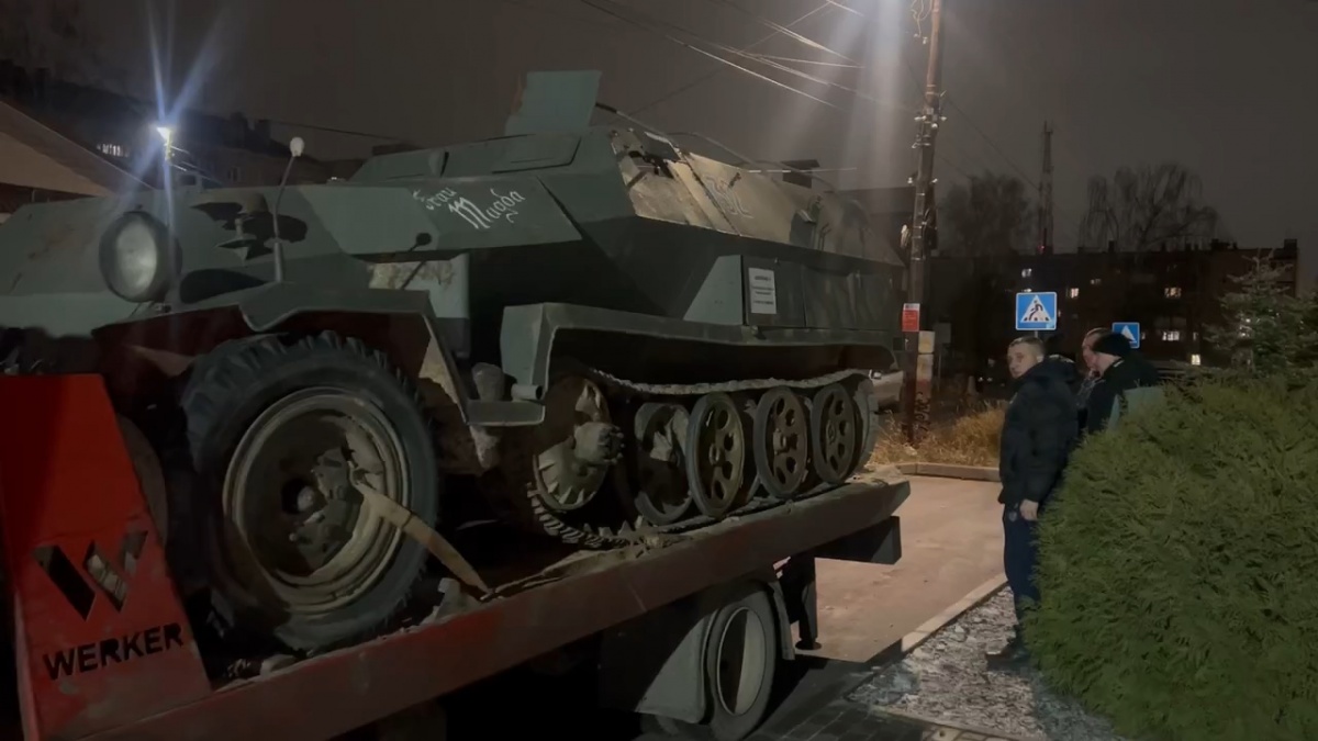 Hanomag времен Великой Отечественной войны доставили в &laquo;Сталин-центр&raquo; на Бор - фото 1