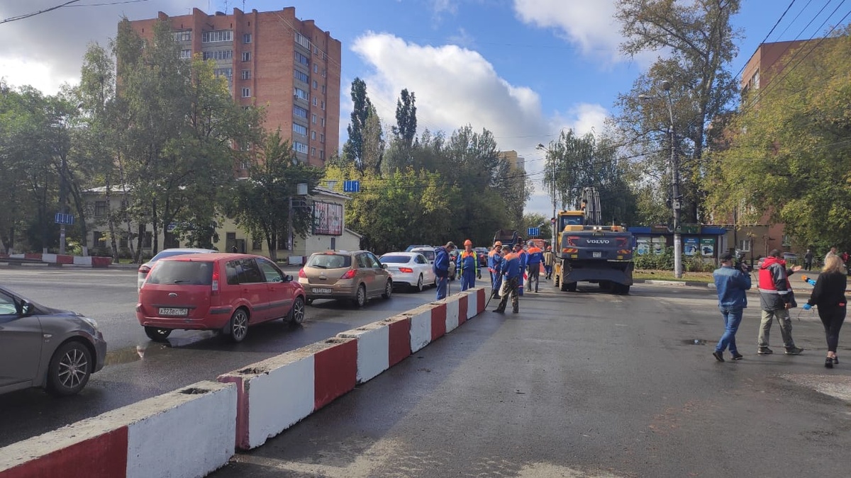 Демонтаж асфальта начинается на улице Циолковского - фото 1