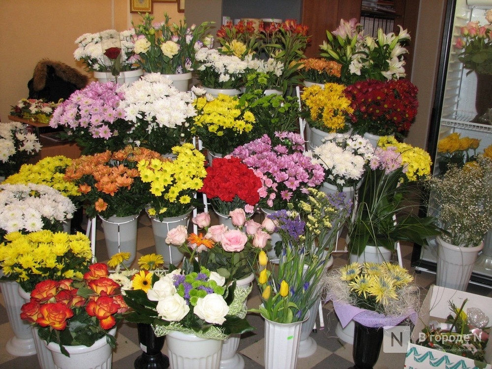 Стали известны цены на цветы к 8 Марта в Нижнем Новгороде
