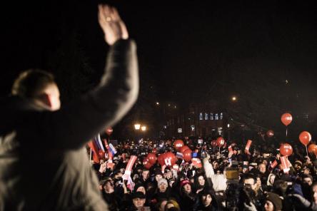 Как это было: Алексей Навальный устроил масштабный митинг в Нижнем Новгороде (ФОТО)