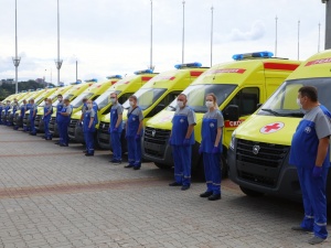 27 автомобилей скорой помощи получили нижегородские больницы