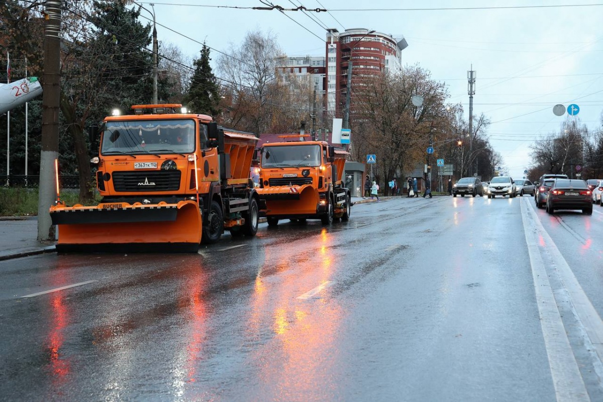 Дорожники начали дежурство на опасных участках в Нижнем Новгороде - фото 1
