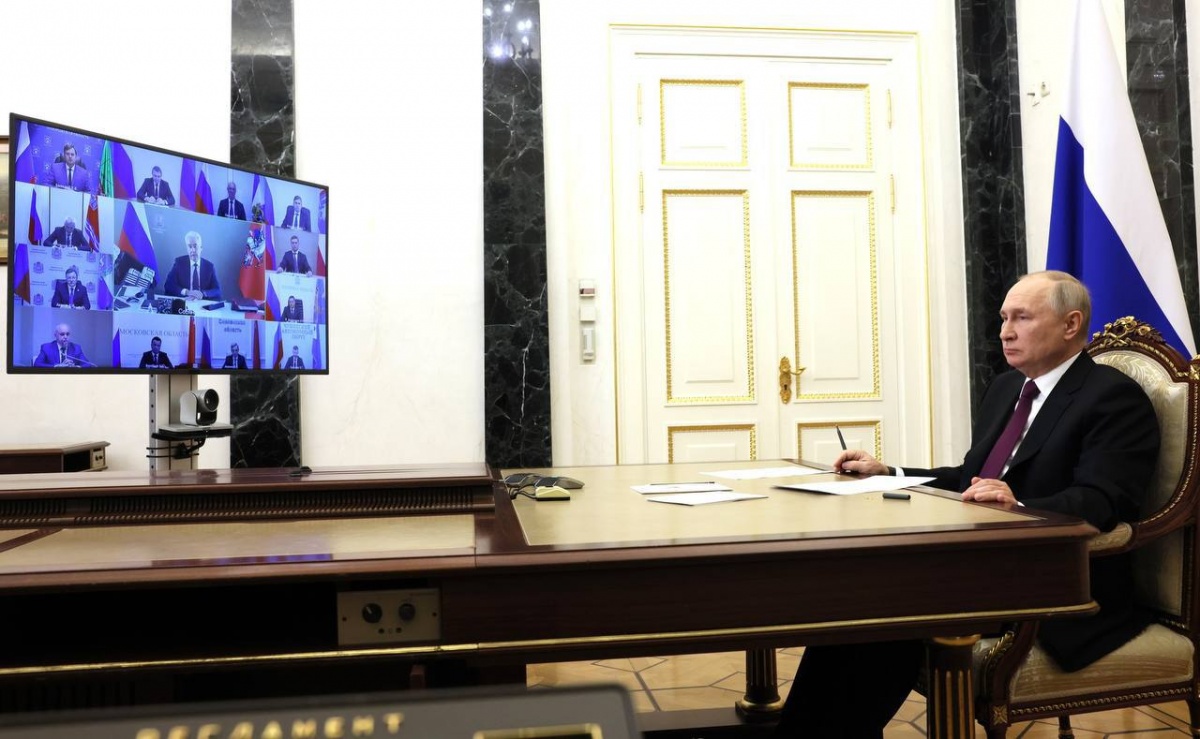Путин поздравил Никитина с вступлением в должность губернатора - фото 1