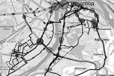 Названы места в Нижнем Новгороде, где водители чаще стрессуют