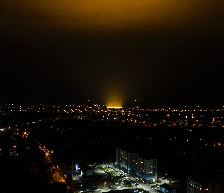 Нижегородцы заметили свечение в небе над Бором - фото 1