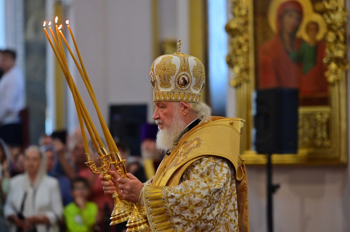 Патриарх Кирилл освятил Воскресенский кафедральный собор Арзамаса - фото 1