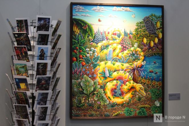 Фоторепортаж: выставка &laquo;АРТ МИР &mdash; 2026&raquo; открылась в Нижнем Новгороде - фото 184