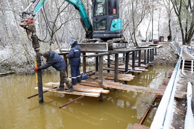 Мост через Шуваловский канал в Ленинском районе поострят к декабрю - фото 3