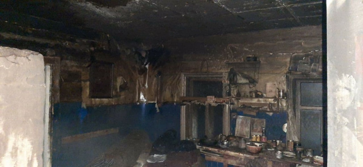 62-летний мужчина погиб на пожаре в Краснобаковском районе - фото 1