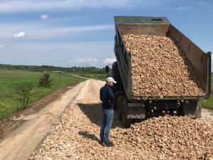 Два участка дороги в Гагинском районе отремонтируют до конца октября