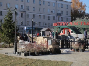 Основные работы по благоустройству завершены на Сормовском пятачке