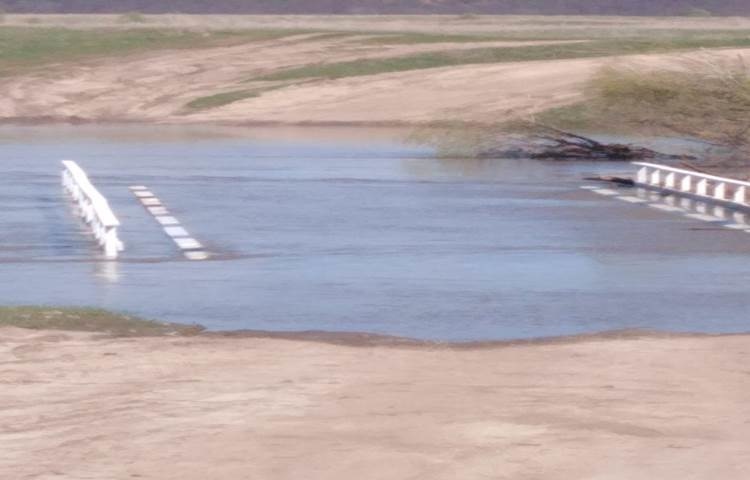 Два низководных моста затопило в Гагинском районе - фото 1