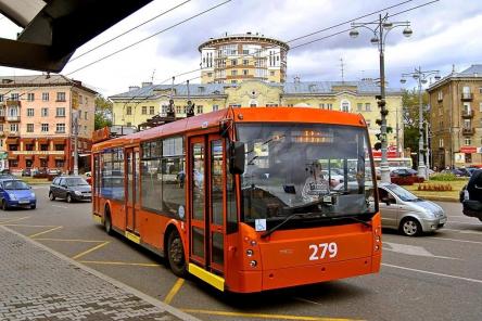 Самый высокий процент выпуска трамваев и троллейбусов на маршруты зафиксирован в Нижнем Новгороде 26 октября
