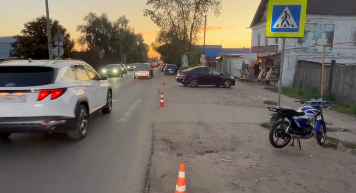 Подросток на мопеде устроил ДТП в Нижегородской области - фото 1