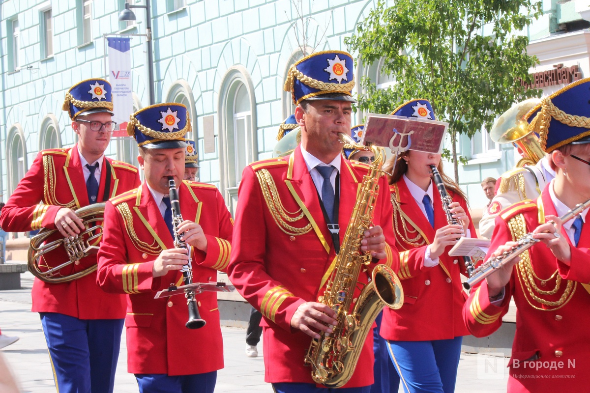 От маршей до джаза: парад оркестров прошел по Нижнему Новгороду - фото 1