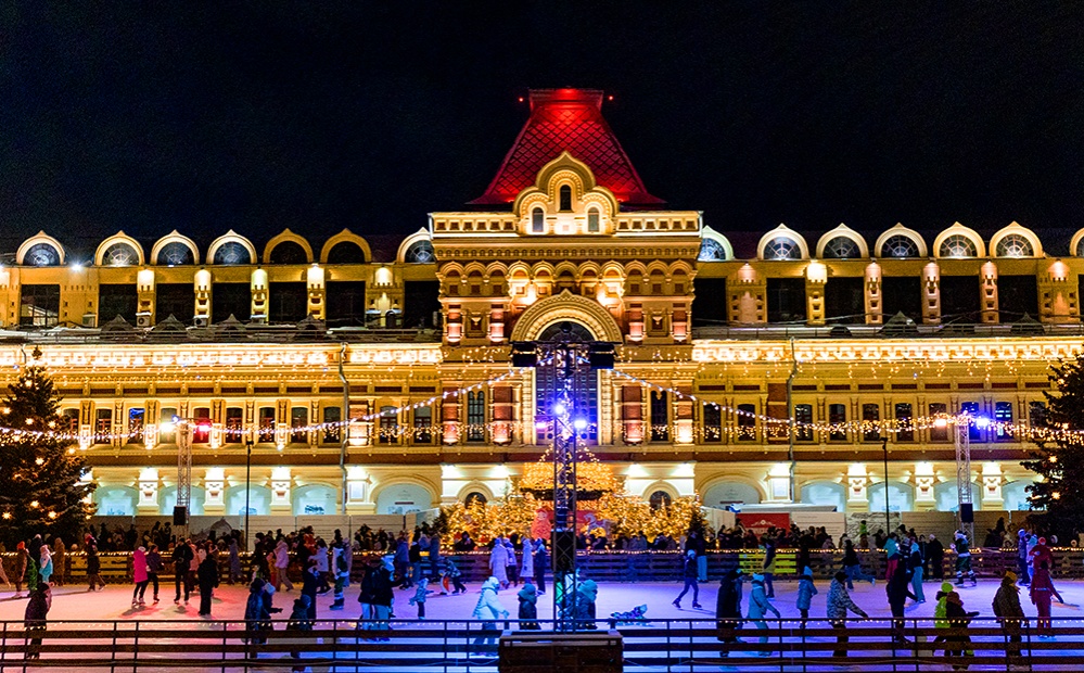 206 тысяч человек посетили новогоднюю площадку и каток на Нижегородской ярмарке - фото 3