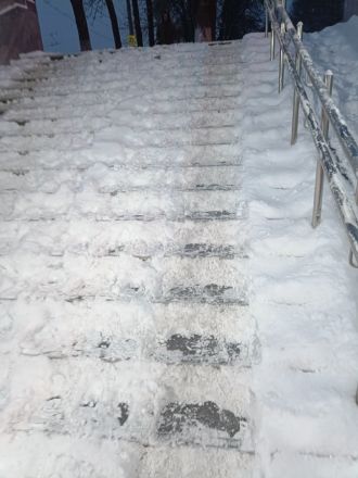 Нижегородцы жалуются на плохую уборку снега - фото 4