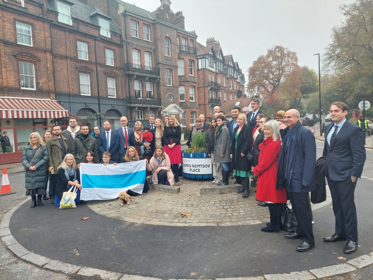 Площадь в Лондоне назвали в честь первого губернатора Нижегородской области Бориса Немцова