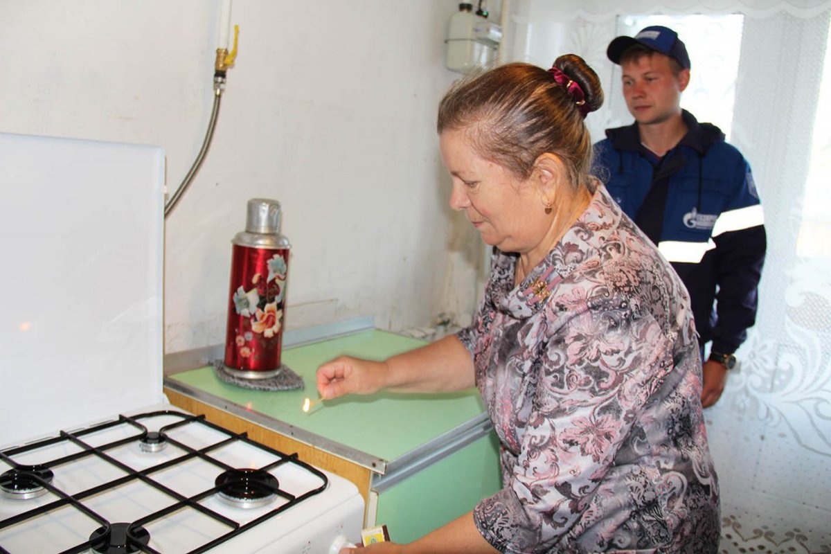 Более двух тысяч домов в Ветлужском подключили к газу