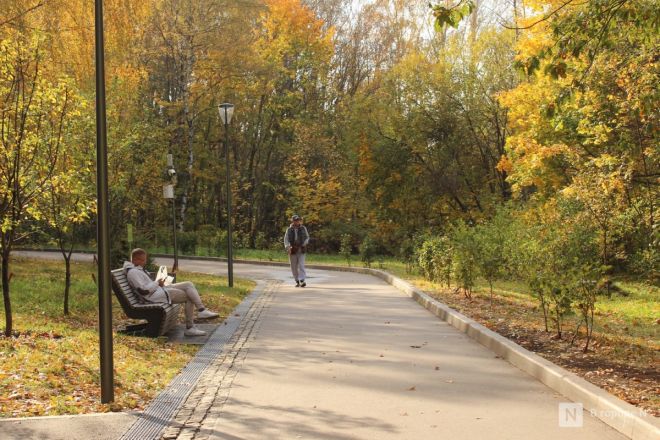 Фоторепортаж: золотая осень в Нижнем Новгороде - фото 50