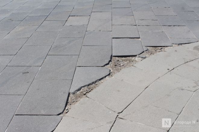 И снова провал: что не успели отремонтировать в Нижнем Новгороде после зимы — фоторепортаж - фото 82