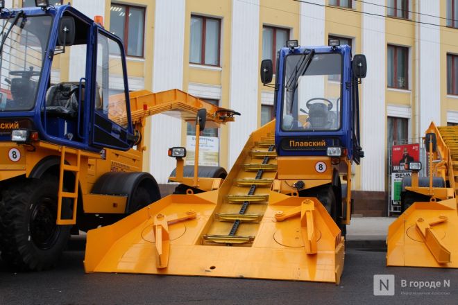 Как выглядит новая техника для уборки снега в Нижнем Новгороде: фото - фото 20