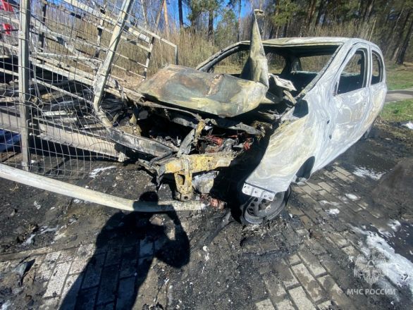 Жесткое ДТП с пожаром произошло на трассе М-7 в Нижегородской области - фото 3