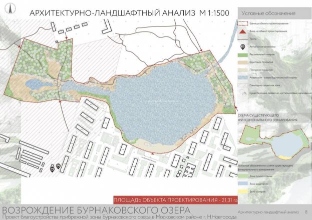 Представлена концепция благоустройства территории у Бурнаковского озера - фото 3