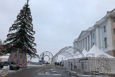 В местах новогодних гуляний в Нижнем Новгороде запретят парковку